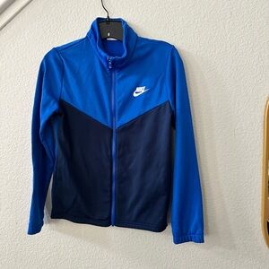 Boys large Nike zip up track Jacket